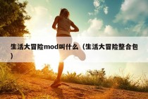 生活大冒险mod叫什么（生活大冒险整合包）