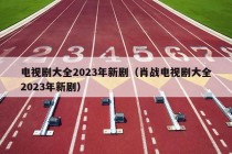 电视剧大全2023年新剧（肖战电视剧大全2023年新剧）