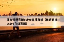 体育频道直播cctv5足球直播（体育直播cctv5在线直播）