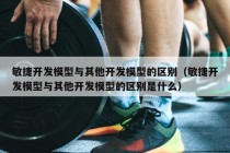 敏捷开发模型与其他开发模型的区别（敏捷开发模型与其他开发模型的区别是什么）