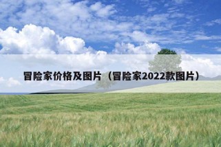 冒险家价格及图片（冒险家2022款图片）