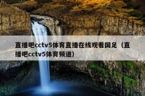 直播吧cctv5体育直播在线观看国足（直播吧cctv5体育频道）