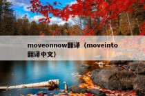 moveonnow翻译（moveinto翻译中文）