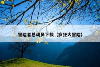 冒险者总动员下载（疯狂大冒险）