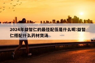 2024年益智仁的最佳配伍是什么呢:益智仁搭配什么药材煲汤