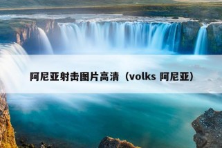 阿尼亚射击图片高清（volks 阿尼亚）