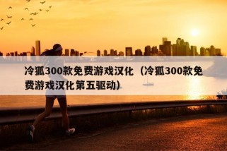 冷狐300款免费游戏汉化（冷狐300款免费游戏汉化第五驱动）