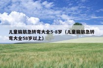 儿童脑筋急转弯大全5-8岁（儿童脑筋急转弯大全58岁以上）