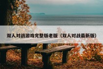 双人对战游戏完整版老版（双人对战最新版）