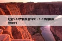 儿童3-10岁脑筋急转弯（3~6岁的脑筋急转弯）