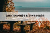 装扮游戏app推荐苹果（ios装扮类游戏）