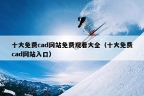 十大免费cad网站免费观看大全（十大免费cad网站入口）