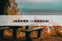 2哈搞笑视频（二哈搞笑片段）