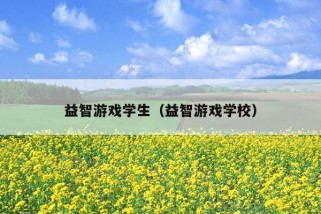 益智游戏学生（益智游戏学校）