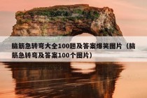 脑筋急转弯大全100题及答案爆笑图片（脑筋急转弯及答案100个图片）