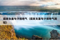 搞笑文案句子接地气（搞笑文案句子接地气简短）