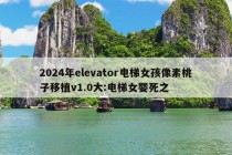 2024年elevator电梯女孩像素桃子移植v1.0大:电梯女婴死之