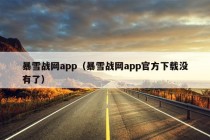 暴雪战网app（暴雪战网app官方下载没有了）