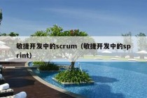 敏捷开发中的scrum（敏捷开发中的sprint）