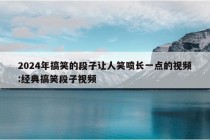 2024年搞笑的段子让人笑喷长一点的视频:经典搞笑段子视频