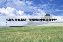 fc模拟器安卓版（fc模拟器安卓版哪个好）