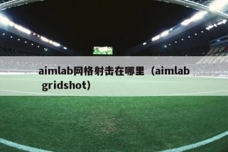 aimlab网格射击在哪里（aimlab gridshot）