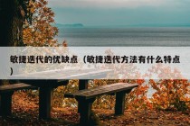 敏捷迭代的优缺点（敏捷迭代方法有什么特点）