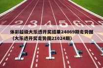 体彩超级大乐透开奖结果24069期走势图（大乐透开奖走势图21024期）