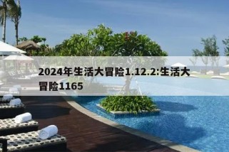 2024年生活大冒险1.12.2:生活大冒险1165