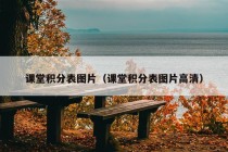 课堂积分表图片（课堂积分表图片高清）