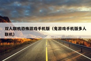 双人联机恐怖游戏手机版（鬼游戏手机版多人联机）