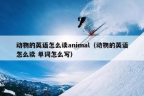 动物的英语怎么读animal（动物的英语怎么读 单词怎么写）