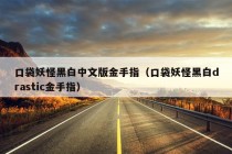 口袋妖怪黑白中文版金手指（口袋妖怪黑白drastic金手指）