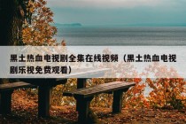 黑土热血电视剧全集在线视频（黑土热血电视剧乐视免费观看）