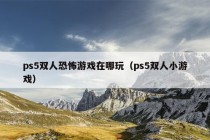 ps5双人恐怖游戏在哪玩（ps5双人小游戏）