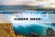 nba搜狐体育（搜狐体育）