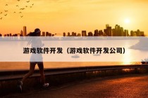 游戏软件开发（游戏软件开发公司）