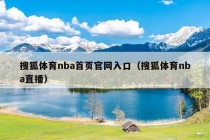 搜狐体育nba首页官网入口（搜狐体育nba直播）