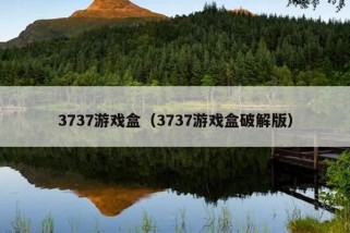 3737游戏盒（3737游戏盒破解版）