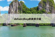 dota2cdkey的简单介绍