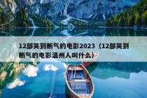 12部笑到断气的电影2023（12部笑到断气的电影温州人叫什么）