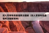 双人军棋布局最强阵法图解（双人军棋布局最强阵法图解视频）