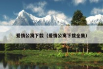 爱情公寓下载（爱情公寓下载全集）