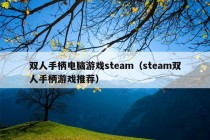 双人手柄电脑游戏steam（steam双人手柄游戏推荐）