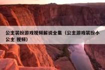 公主装扮游戏视频解说全集（公主游戏装扮小公主 视频）