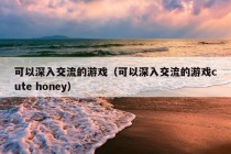 可以深入交流的游戏（可以深入交流的游戏cute honey）