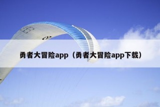 勇者大冒险app（勇者大冒险app下载）