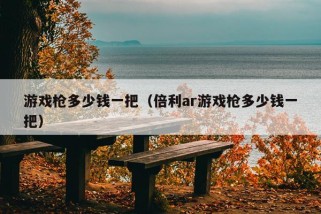 游戏枪多少钱一把（倍利ar游戏枪多少钱一把）