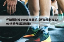 怀旧服制皮300去哪里学（怀旧服制皮1300快速升级路线图）