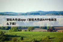 冒险大作战app（冒险大作战APP电脑怎么下载）